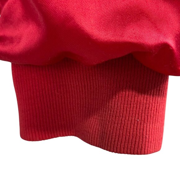 Vintage 80s WestArk Trans Am XL Satin Jacket Red Made In USA - Picture 15 of 16